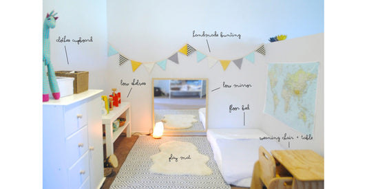 Идеи за дизайн на детска стая по законите на Монтесори